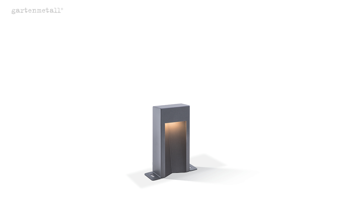 Bollard light COMO 300 in colour-coated stainless steel