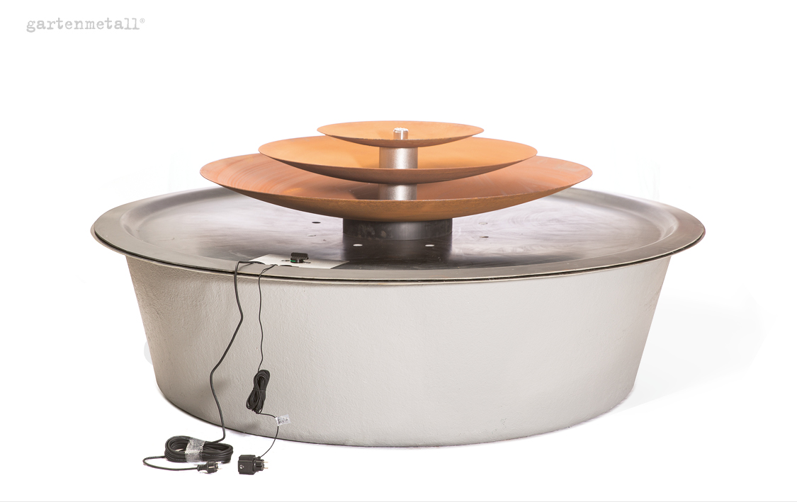 Wasserschale AQUA BOWL ROM KASKADE ø600 /ø1.000 /ø 1.400 mm