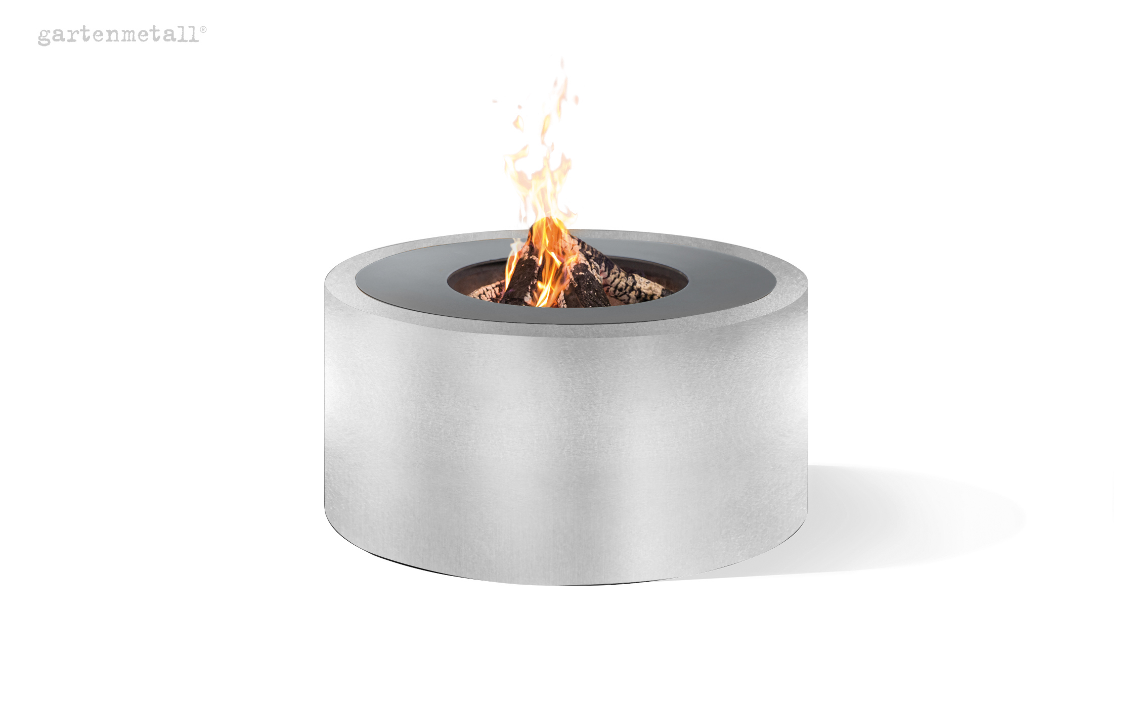 Fireplace TROJA ROUND 1070 with grill ring