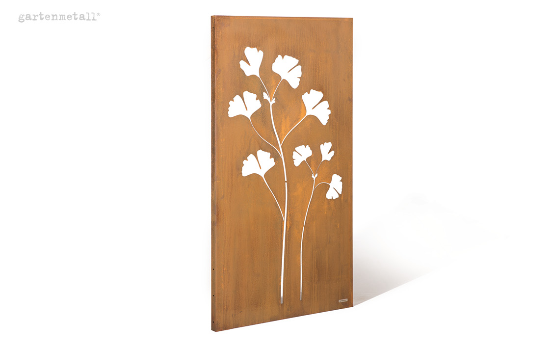 Motivwand VISTA "GINKGO2" 1.800x1.000x50 mm