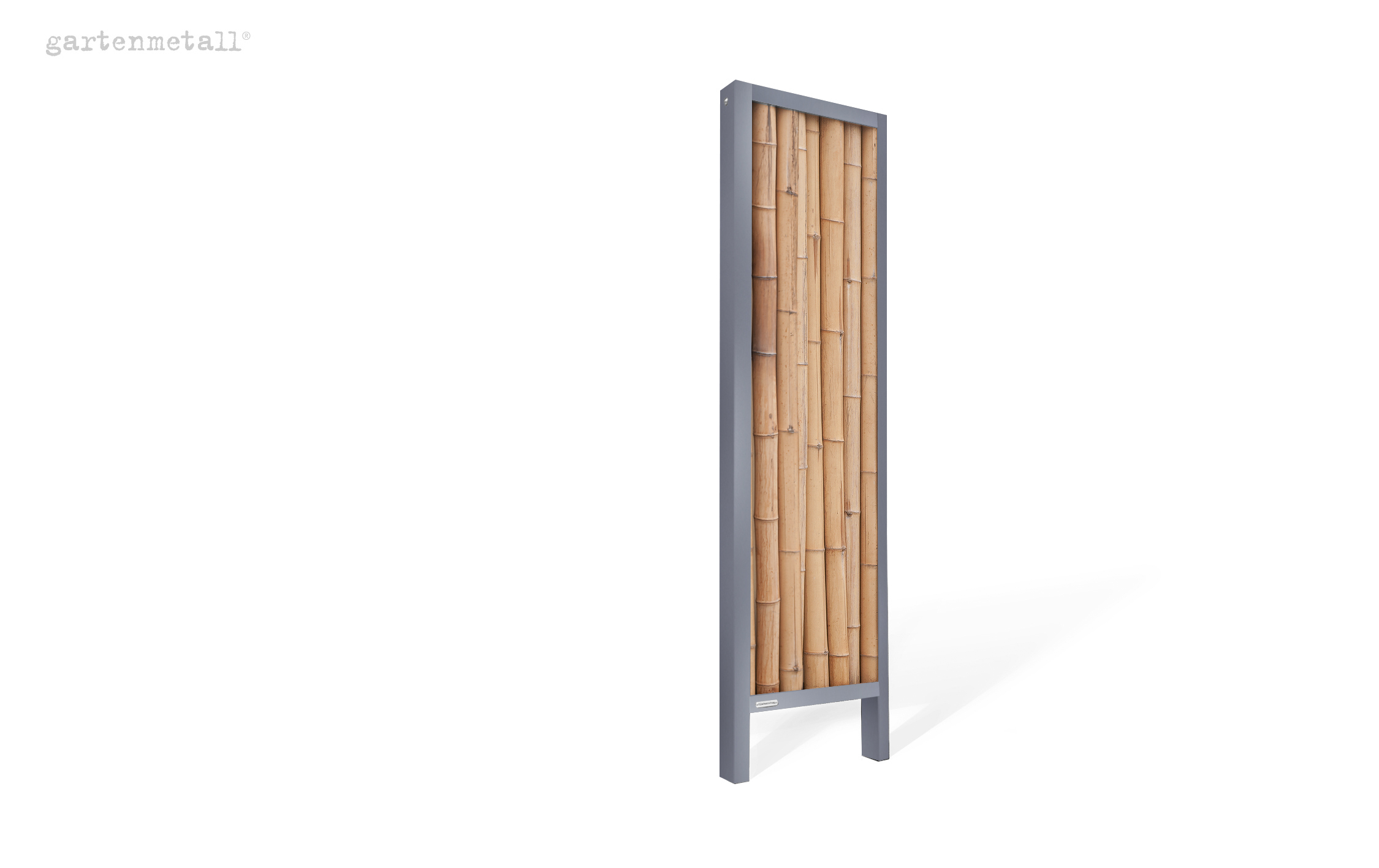 Sichtschutzwand WANDA VARIO - komplett mit Bambusstäbe ø45 mm