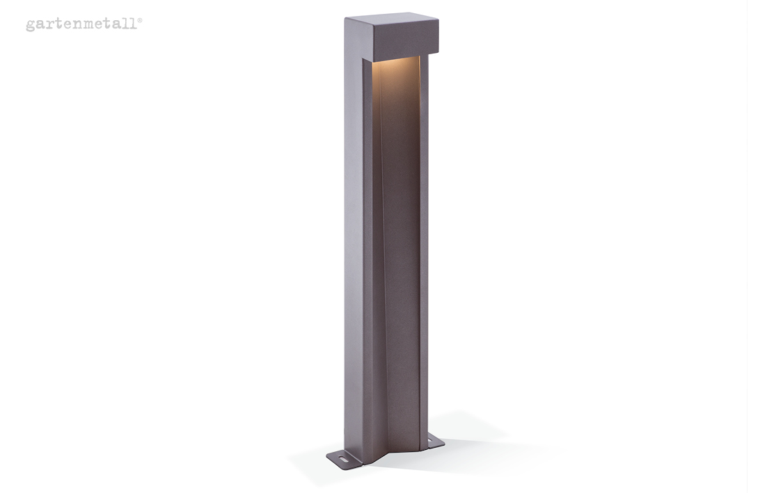 Bollard light AREZZO 900 in colour-coated stainless steel