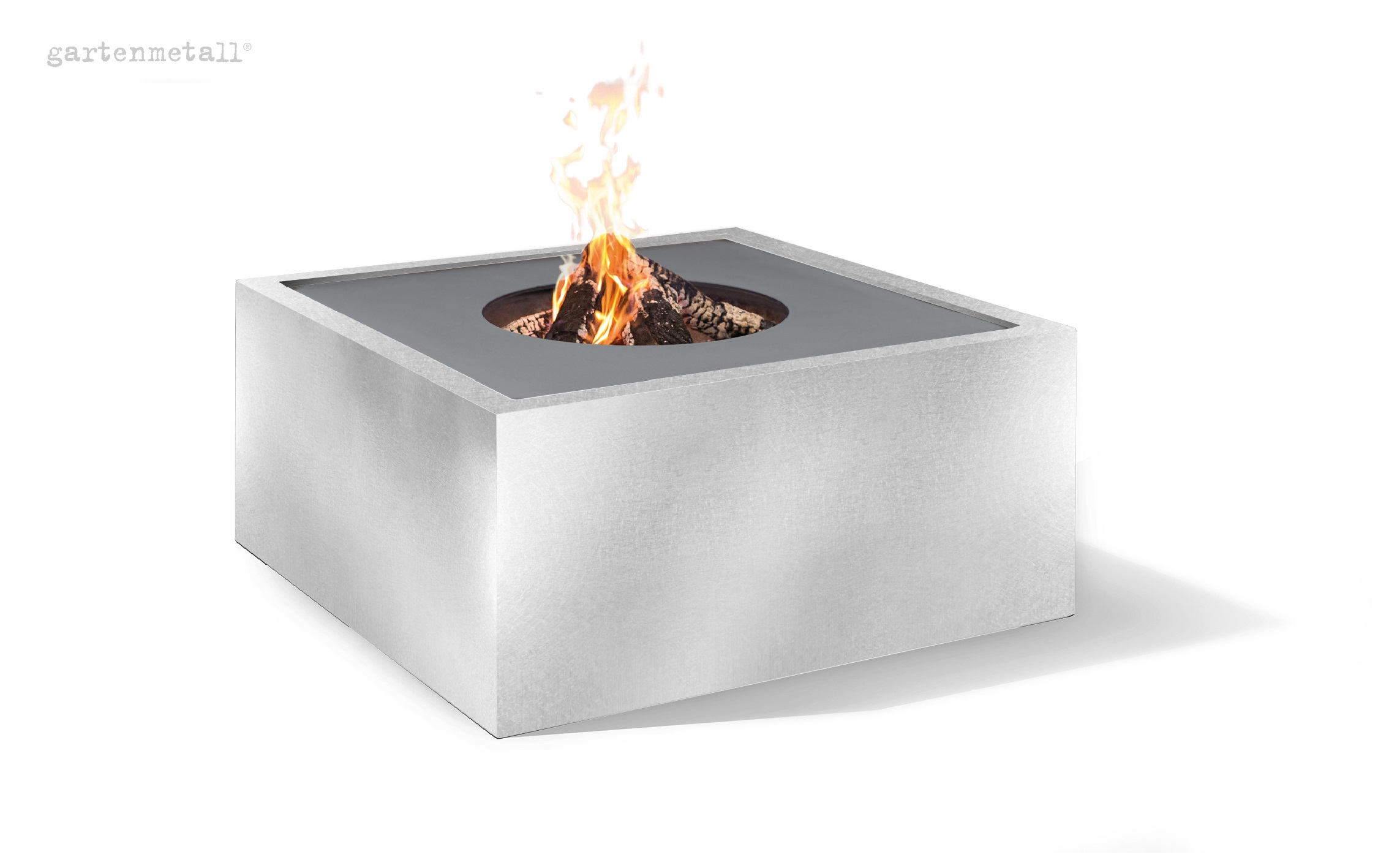 Fireplace TROJA SQUARE 1320 with grill ring