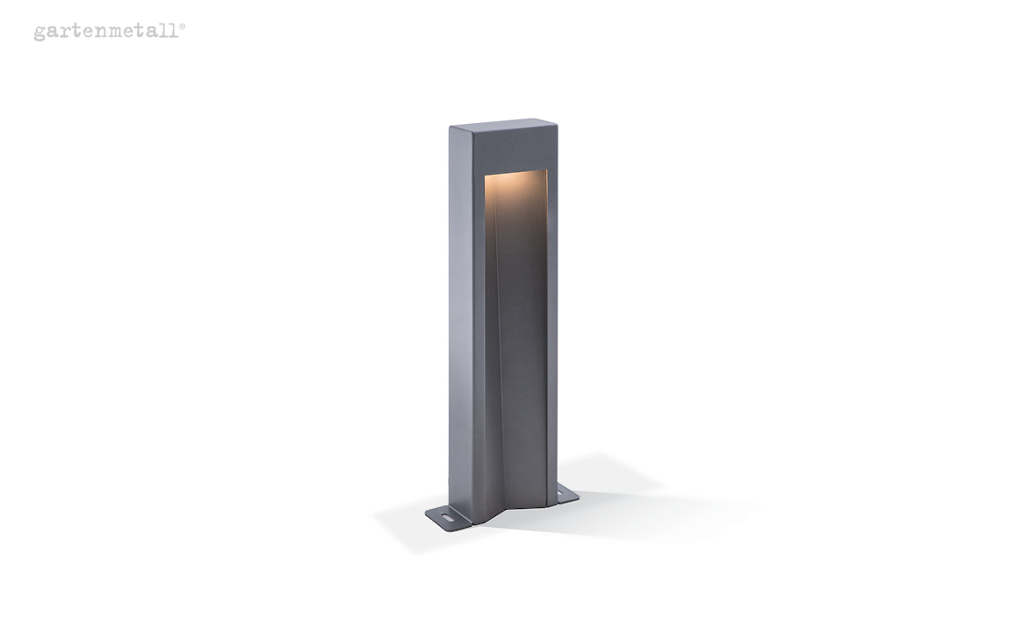 Bollard light COMO 600 in colour-coated stainless steel