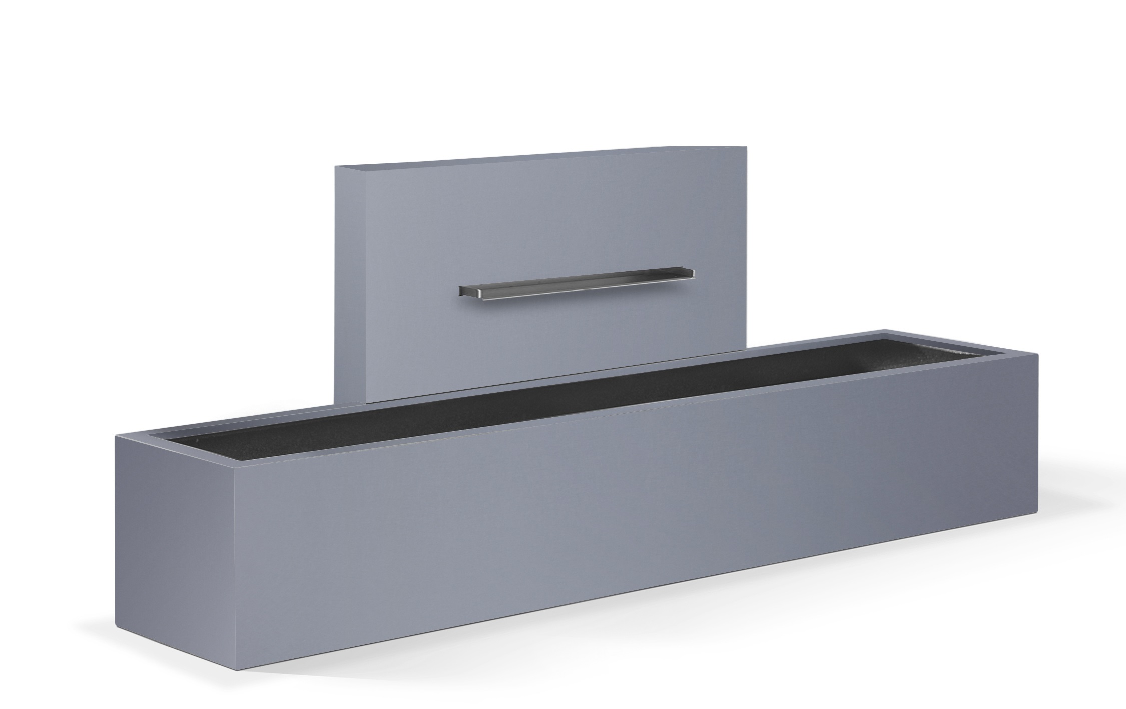 Set water trough AQUA LINEA with water wall and pump