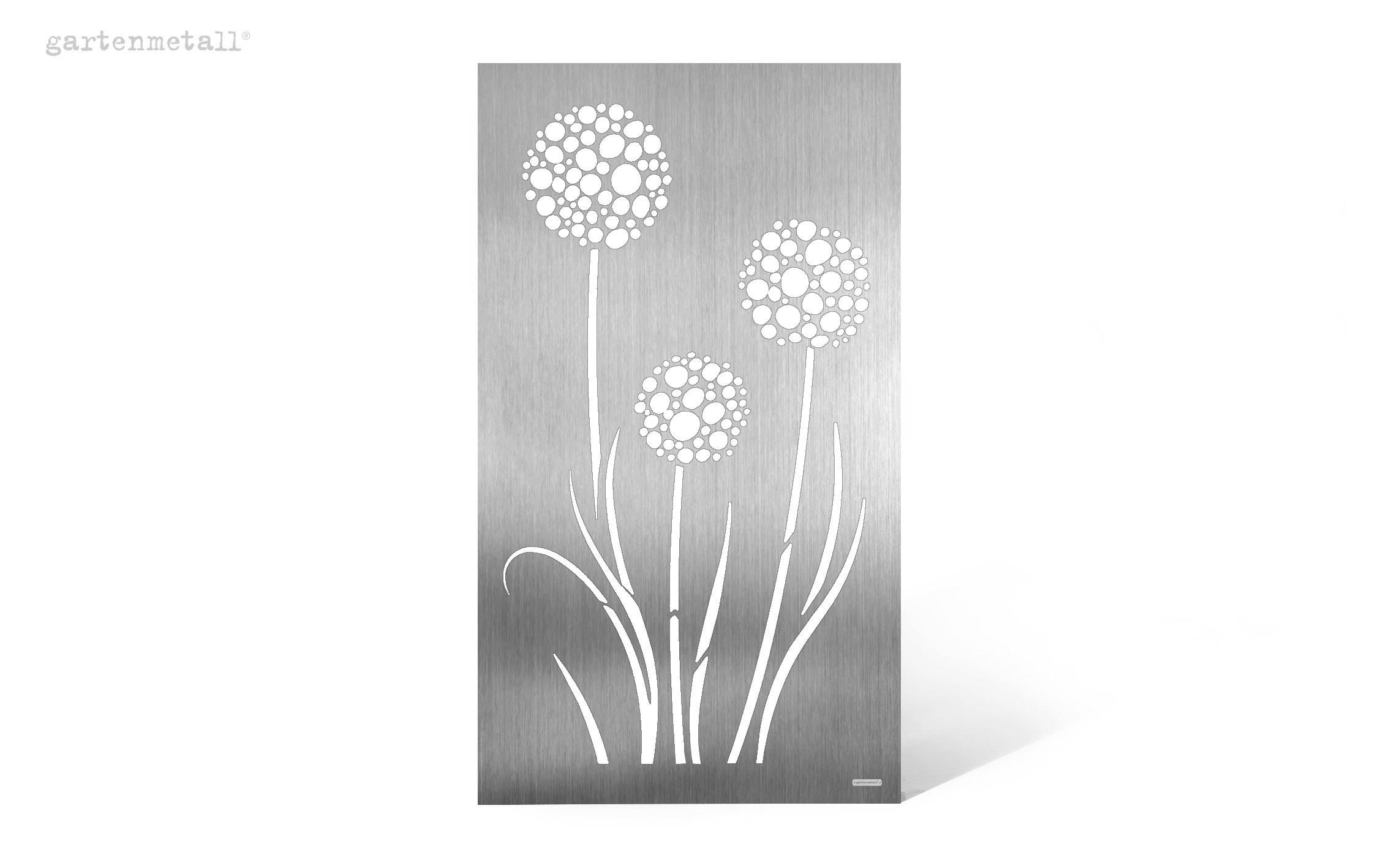 Motivwand VISTA "ALLIUM" 1.800x1.000x50 mm