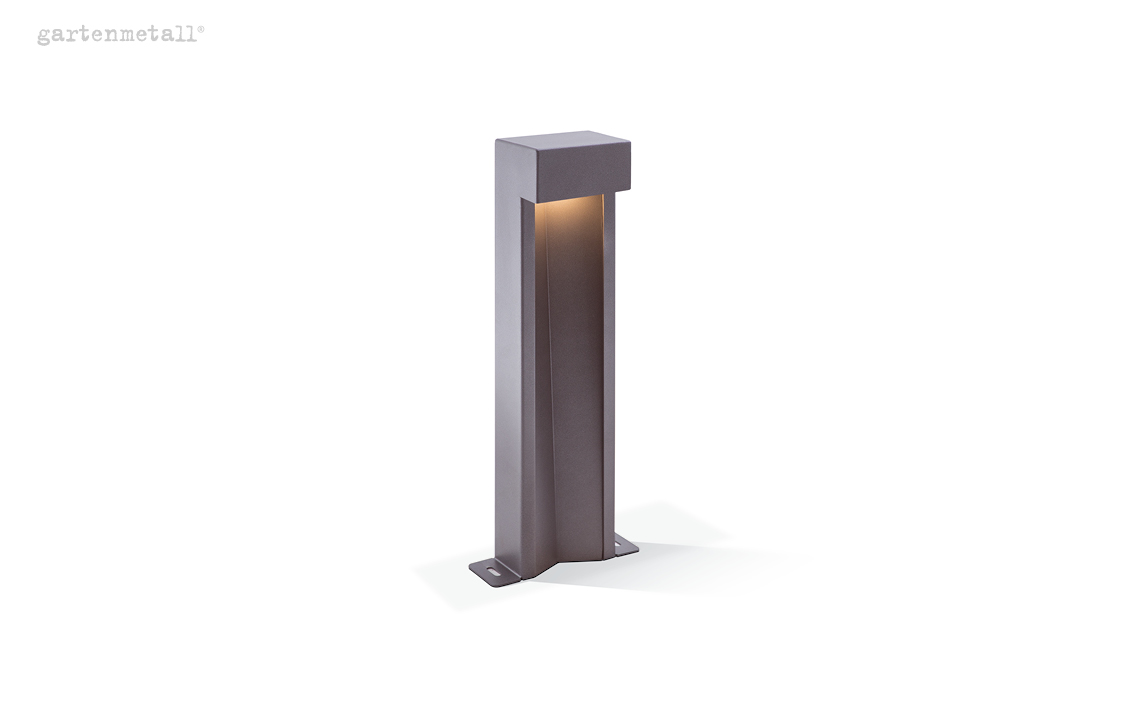 Bollard light AREZZO 600 in colour-coated stainless steel